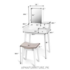 Eliza Makeup Vanity Table