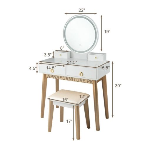 Ophelia Makeup Vanity Table