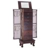 Alec Jewelry Cabinet with Mirror