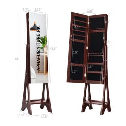 Brock Jewelry Cabinet with Mirror