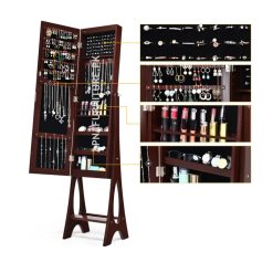 Brock Jewelry Cabinet with Mirror