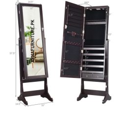 Dustin Jewelry Cabinet with Mirror