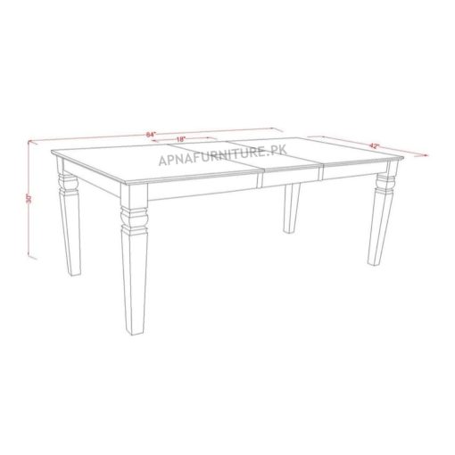 Adrian Eight Seater Dining Table Set