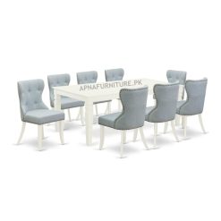 Adrian Eight Seater Dining Table Set