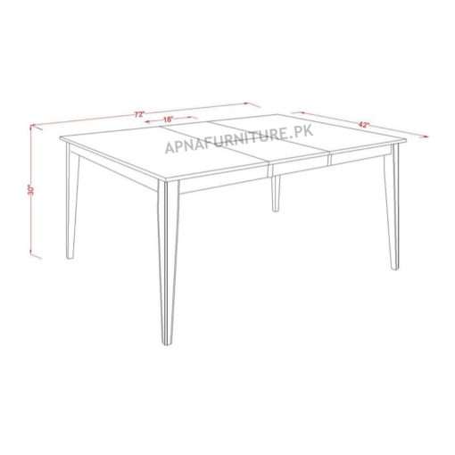 Ethan Eight Seater Dining Table Set