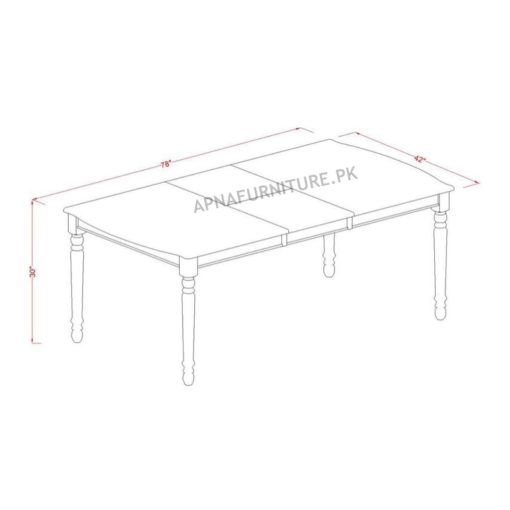 Ian Eight Seater Dining Table Set