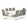 Kenneth Eight Seater Dining Table Set