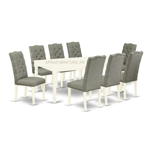 Kenneth Eight Seater Dining Table Set