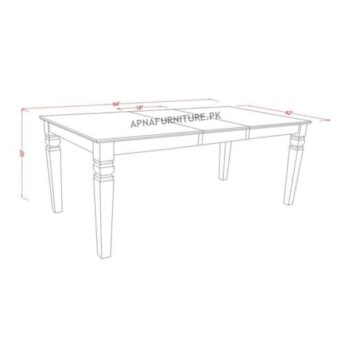 Marcus Eight Seater Dining Table Set