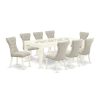 Marcus Eight Seater Dining Table Set