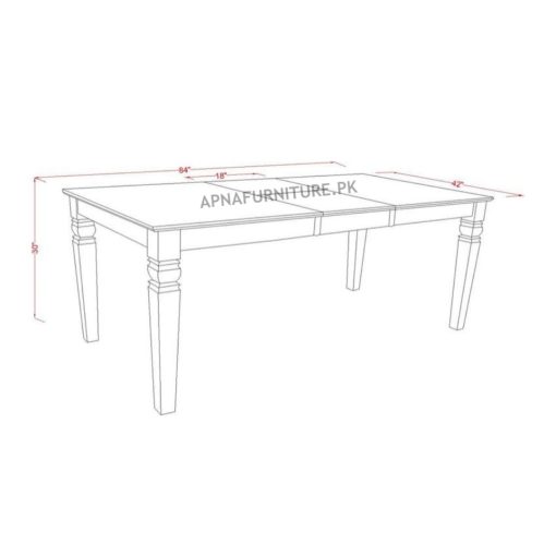 Phoebe Eight Seater Dining Table Set