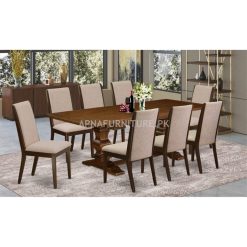 Walter Eight Seater Dining Table Set