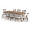 Xenia Eight Seater Dining Table Set