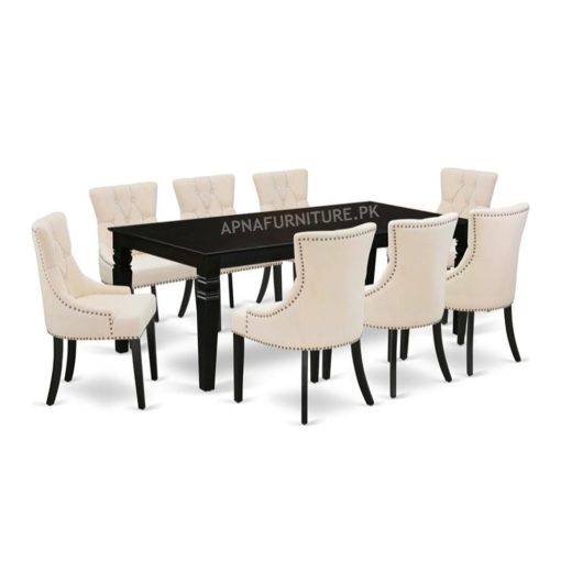 Clara Eight Seater Dining Table Set