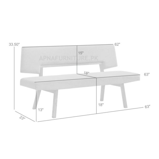 Paloma Dining Bench