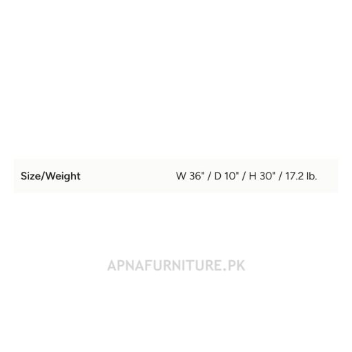 Sapphira Console Table (Width: 36")